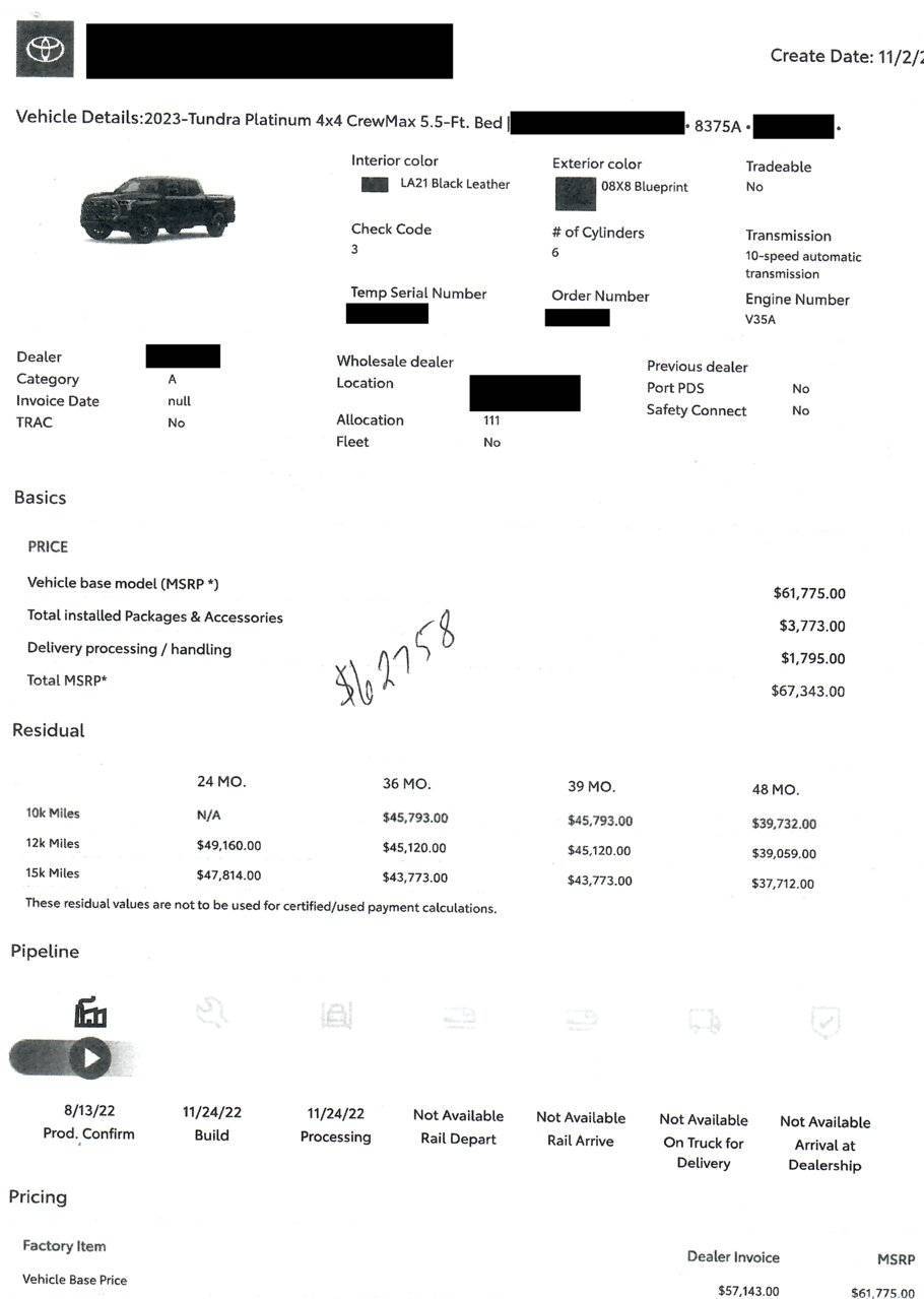 2025 Toyota 4runner 2025 4Runner "Ordering" and Allocations Explained 2023-11-05-tundra-pre-order-paperwork-2-jpg-