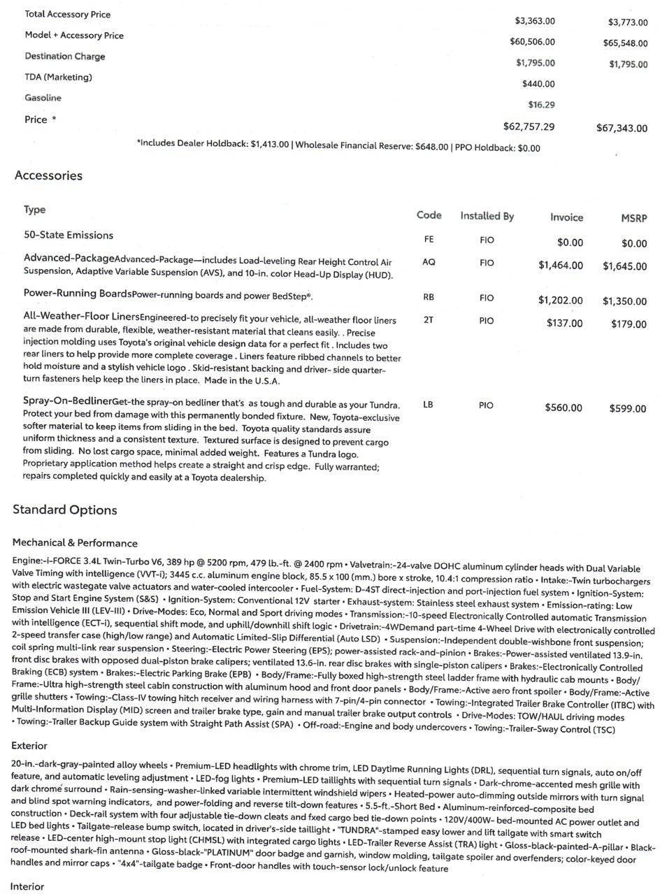 2025 Toyota 4runner 2025 4Runner "Ordering" and Allocations Explained 2023-11-05-tundra-pre-order-paperwork-3-jpg-