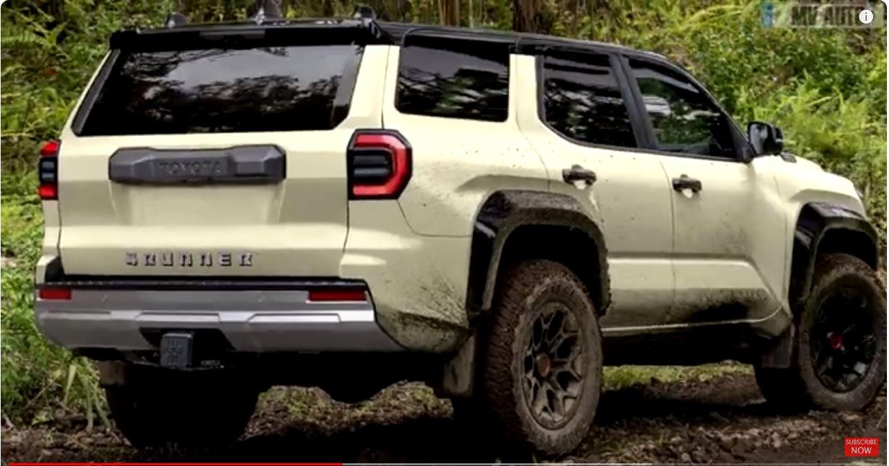 2025 Toyota 4runner Rolldown Power Rear Window for 2025 4Runner! + April 9 Reveal Date! 2025 4RUNNER 3 4 REAR.JPG