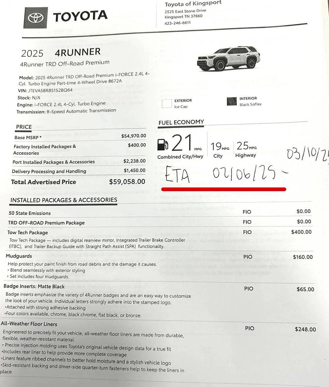 2025 Toyota 4runner 2025 4Runner Release Date: Deliveries Begin Early February 2025 2025-4runner-delivery-date-