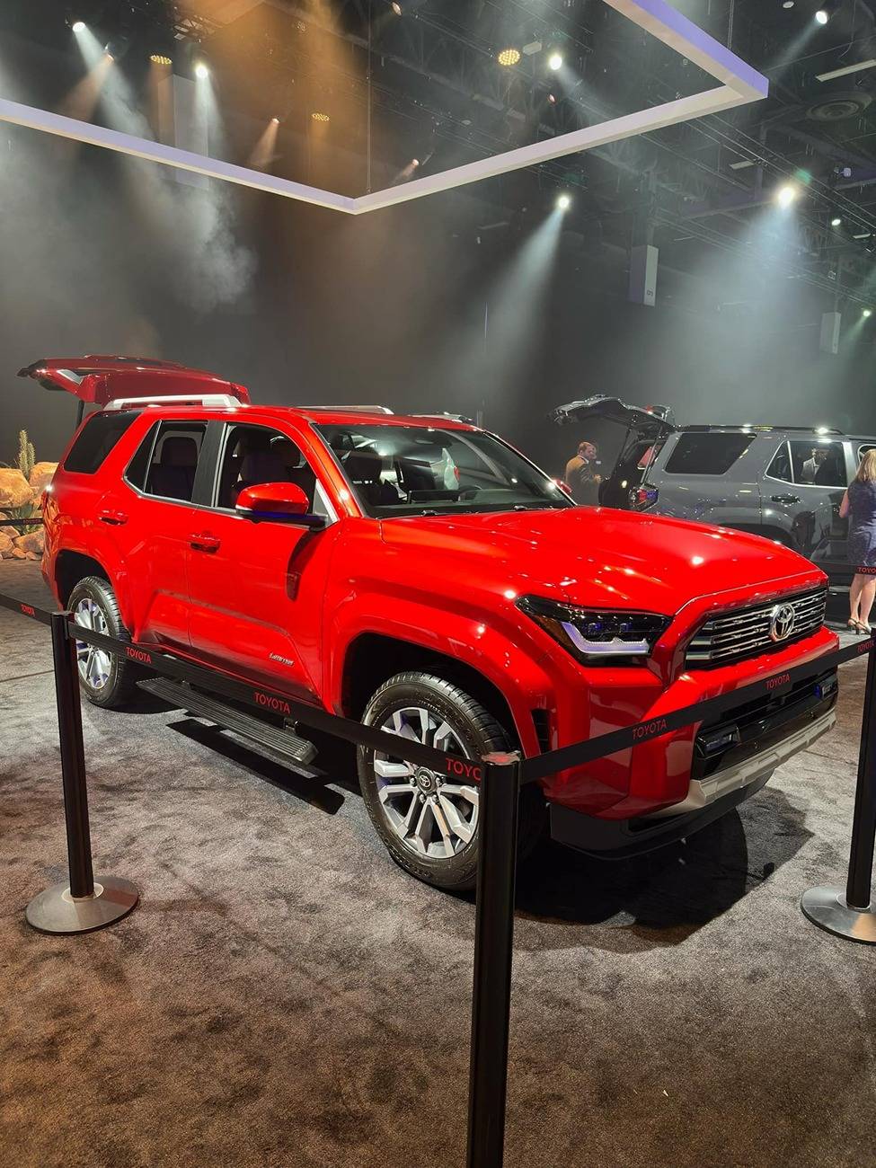 2025 Toyota 4runner First Photos: 2025 4Runner TRD Off-Road, TRD Sport, and Platinum Trims 🤩 2025 4Runner Limited Supersonic Red 1