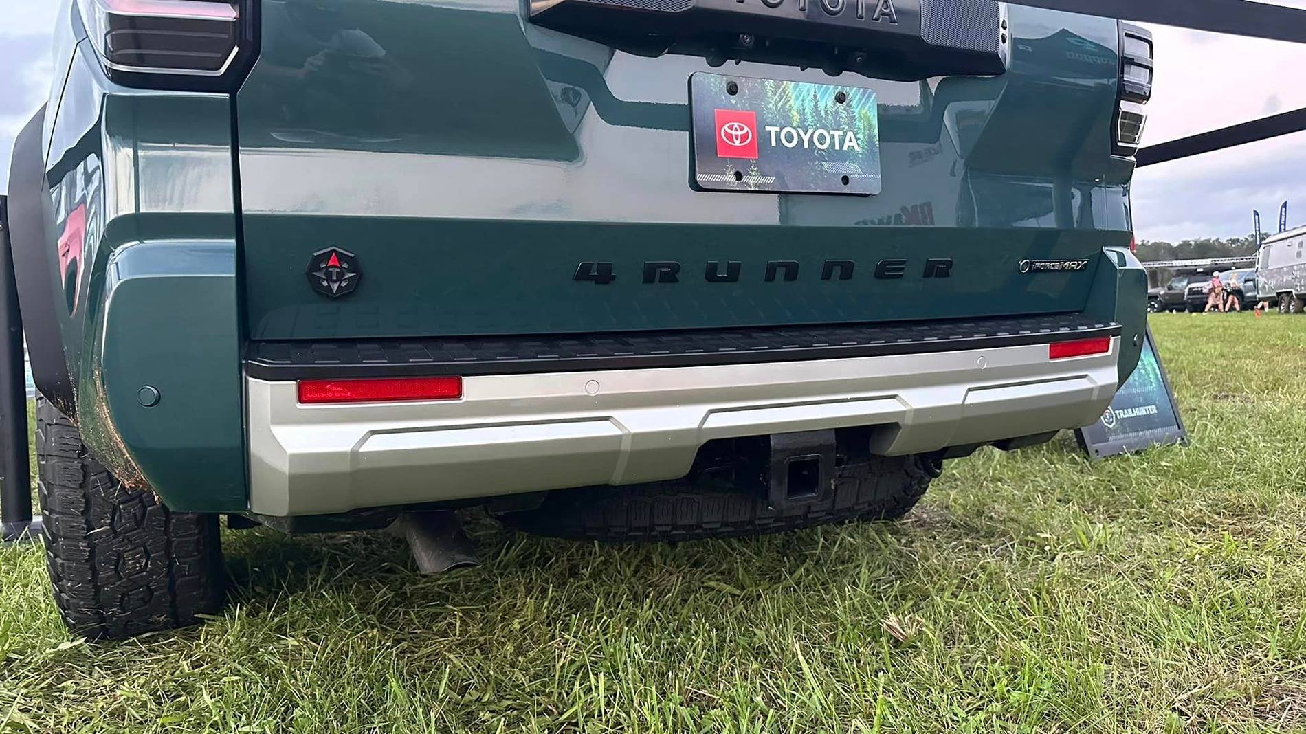 2025 Toyota 4runner 2025 Trailhunter 4Runner displayed at Expo East 2025 4runner Trailhunter Everest Color @ Expo East 1