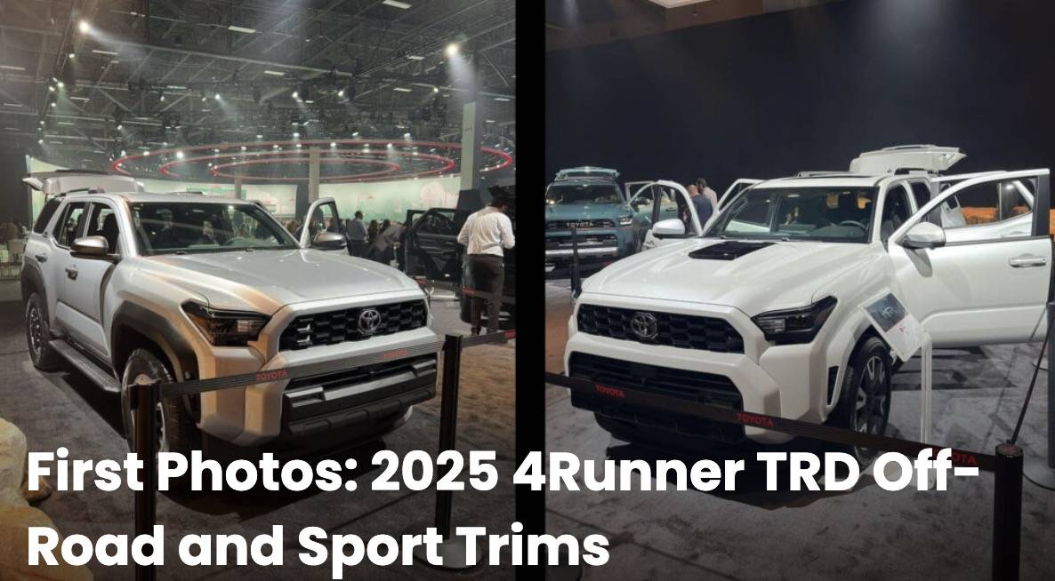 2025 Toyota 4runner 2025 4Runner Photos & Specs! 🔥 Trailhunter, TRD Pro, Off-Road, Limited Trims 2025 4runner TRD Off-Road & TRD Sport Trims Models