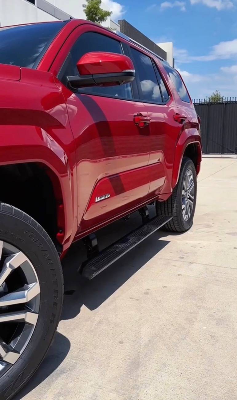 2025 Toyota 4runner New 2025 4Runners 6th Gens out in the sun! Platinum, Limited, TRD Pro 2025 toyota 4runner limited supersonic red 1