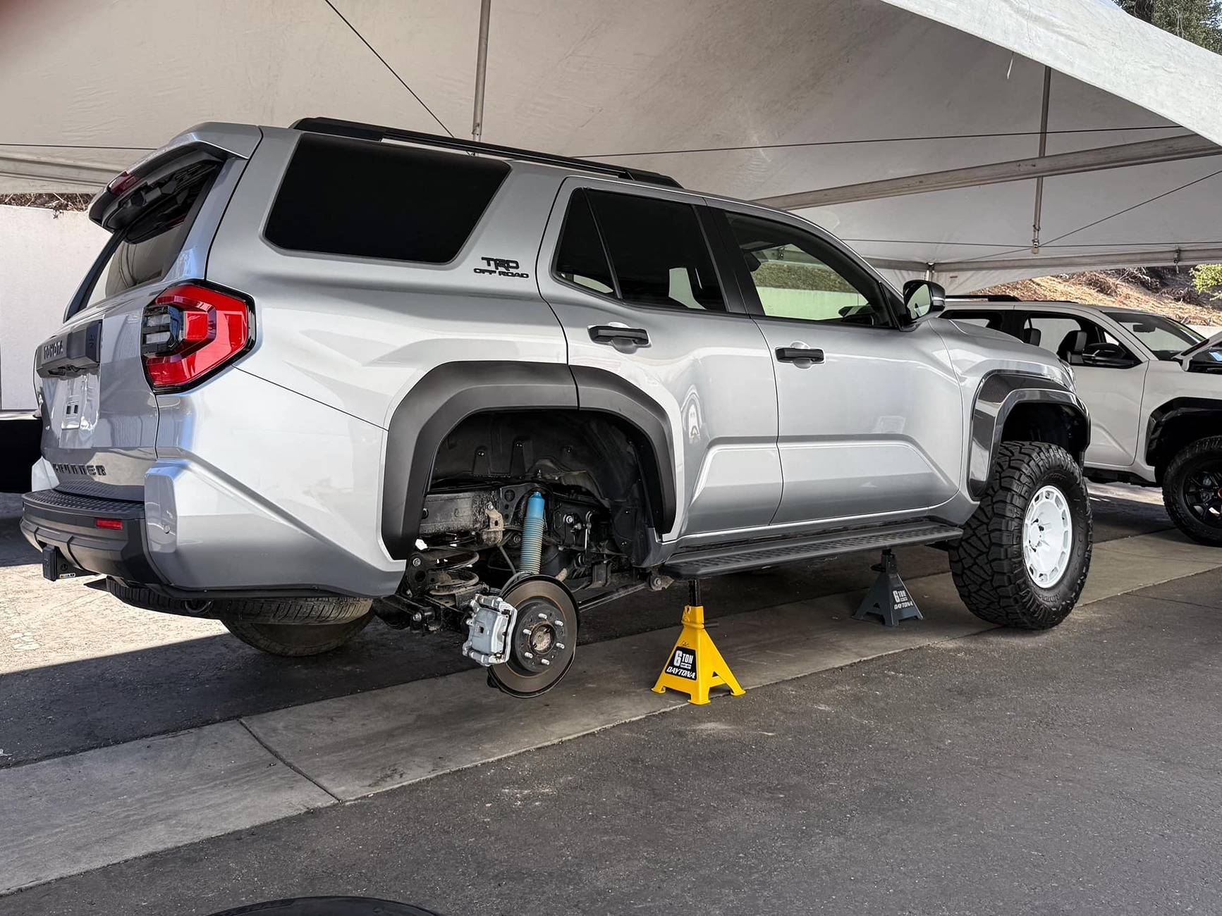 2025 Toyota 4runner 35's on 2025 4Runner 6th gen by NYTOP  (35" inch tires + carbon fiber fender flares) 35%22 inch tires 35's on 2025 4Runner TRD Off-Road by NYTOP 1