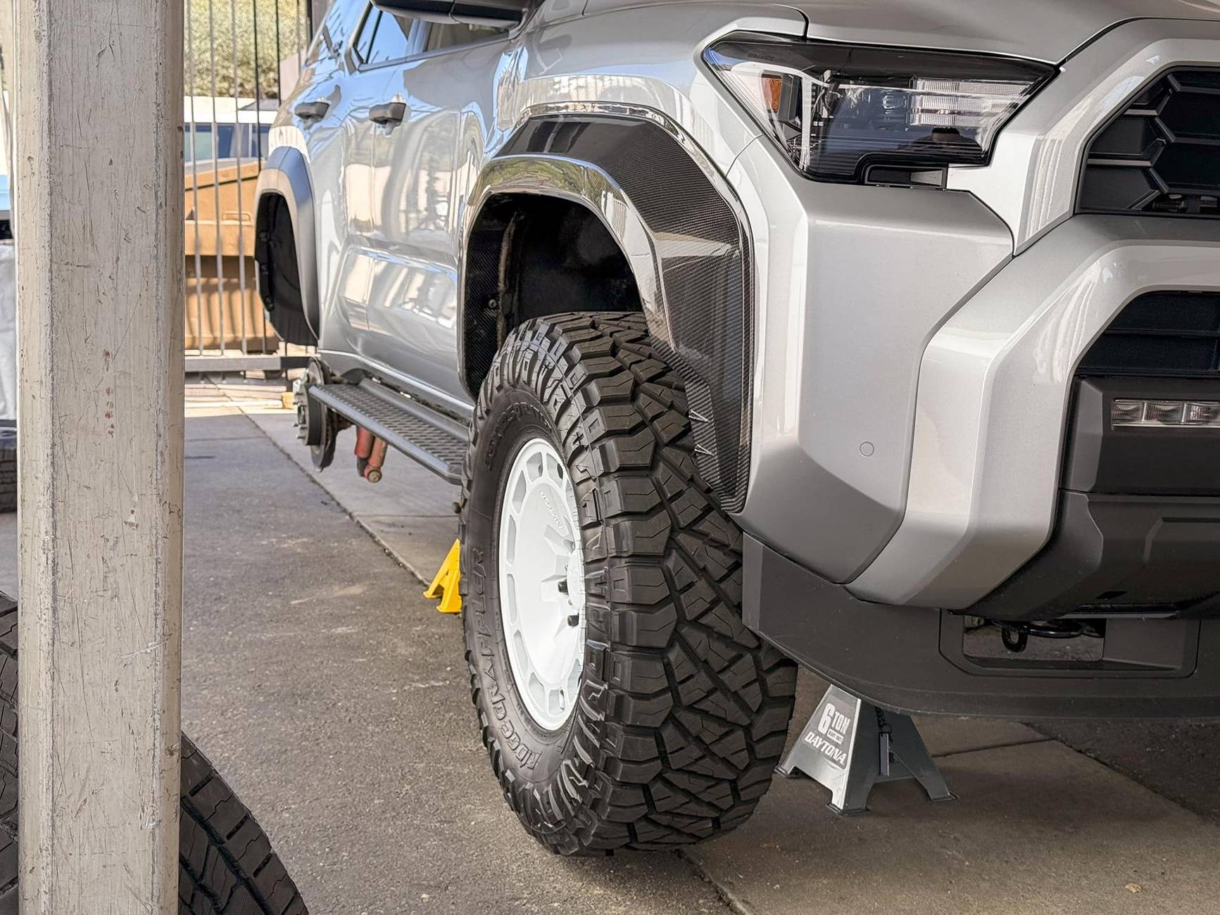 2025 Toyota 4runner 35's on 2025 4Runner 6th gen by NYTOP  (35" inch tires + carbon fiber fender flares) 35%22 inch tires 35's on 2025 4Runner TRD Off-Road by NYTOP 3