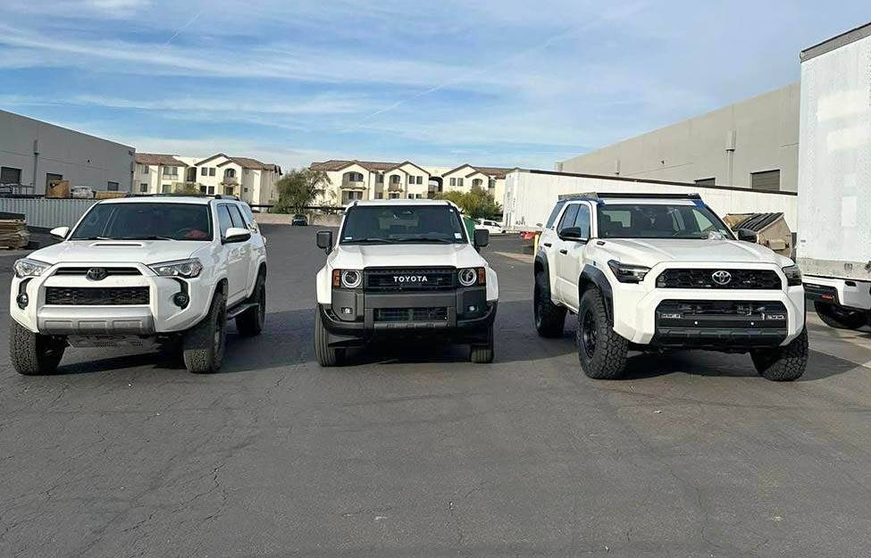 2025 Toyota 4runner First 6th gen 4Runner on 35s, lift kit, aftermarket roof rack  (@ Westcott Designs) 35's tires on 2025 4runner TRD Off-Road 6th gen 1