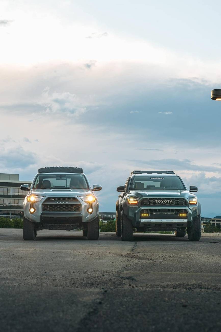 2025 Toyota 4runner 6th Gen 4Runner vs. 5th Gen comparison side-by-side (Trailhunter vs. TRD Pro) 6th Gen 4Runner vs. 5th Gen Comparison Photos 1