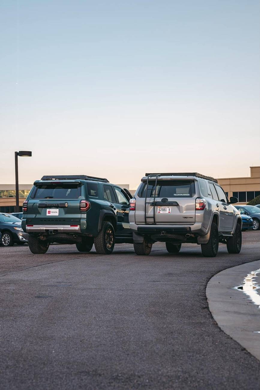 2025 Toyota 4runner 6th Gen 4Runner vs. 5th Gen comparison side-by-side (Trailhunter vs. TRD Pro) 6th Gen 4Runner vs. 5th Gen Comparison Photos 3