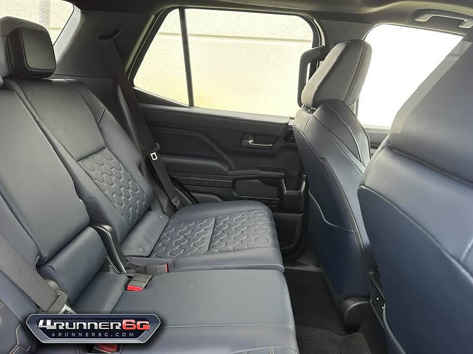 2025 Toyota 4runner Platinum 2025 4Runner first public look (Underground / Dark Navy interior) Dark Navy Interior Platinum Trim 2025 Toyota 4Runner 6th Gen Underground Exterior Color 3