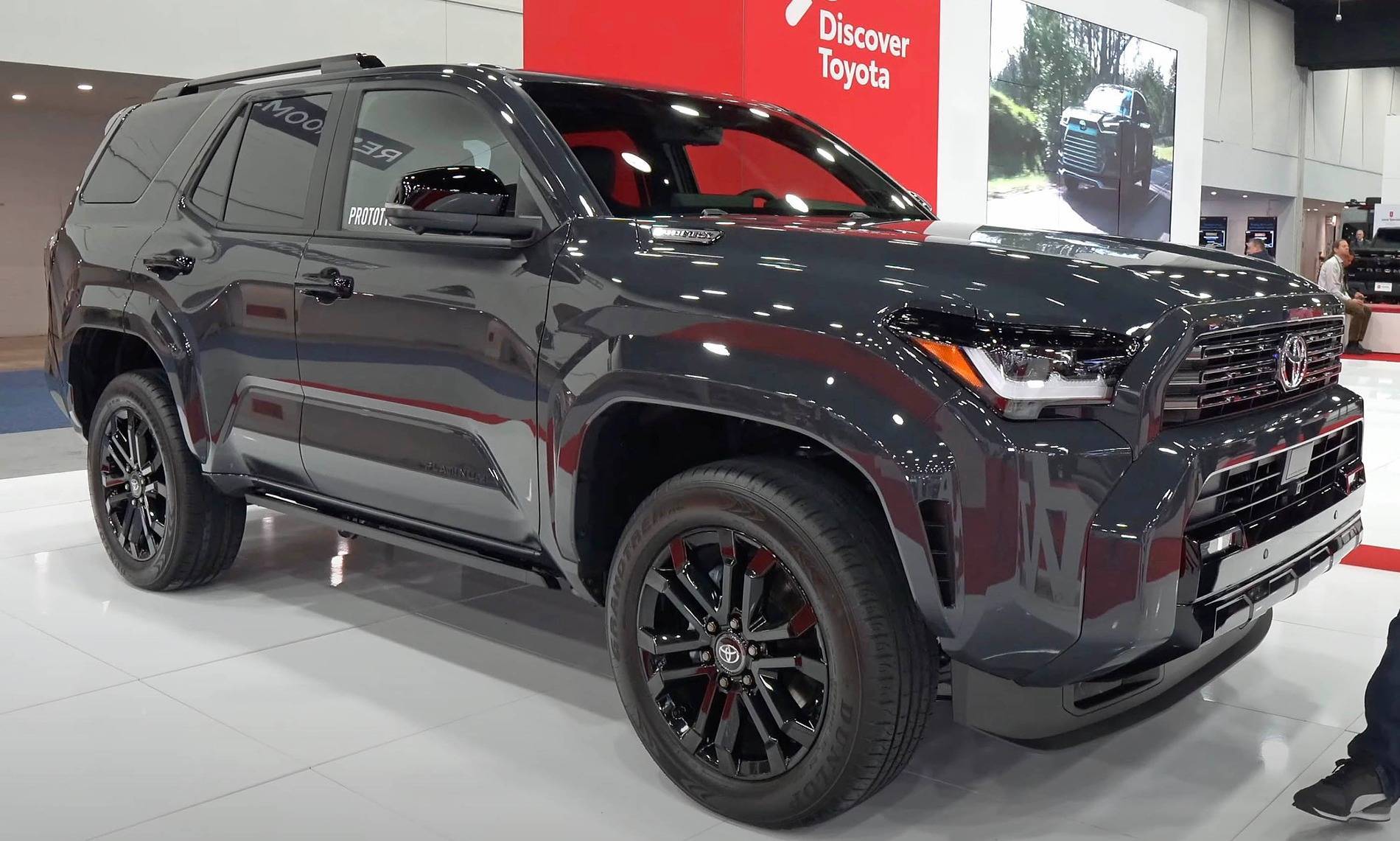 2025 Toyota 4runner 2025 4Runner Platinum (Underground) Review from Detroit Auto Show erground-platinum-color-2025-4runner-6th-gen-1-