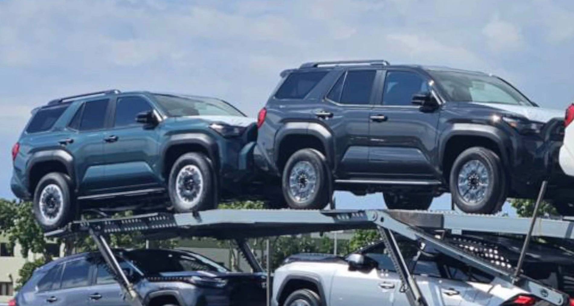 2025 Toyota 4runner 2025 4Runners arrive at US Port! [Heritage Blue TRD Off-Road Premium, Everest Off-Road, Underground SR5, Ice Cap SR5] heritage blue 4runner trd off-road