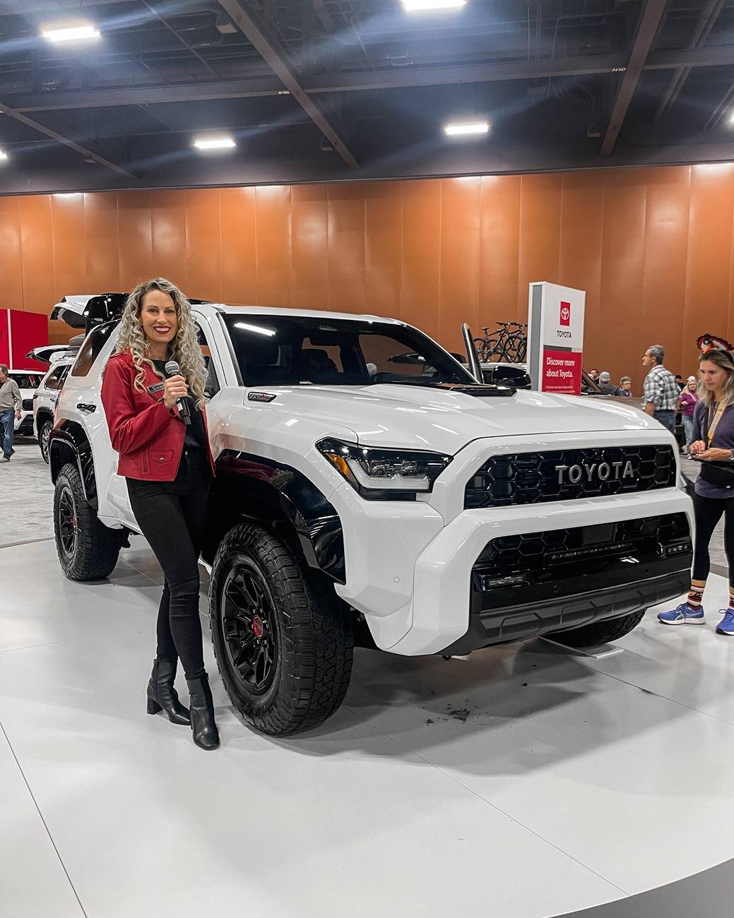 2025 Toyota 4runner AZ People - see the 2025 4Runner TRD Pro at the Arizona International Auto Show 2024 (11/28-12/2) Ice Cap White 2025 4Runner TRD Pro Arizona Auto Show 4