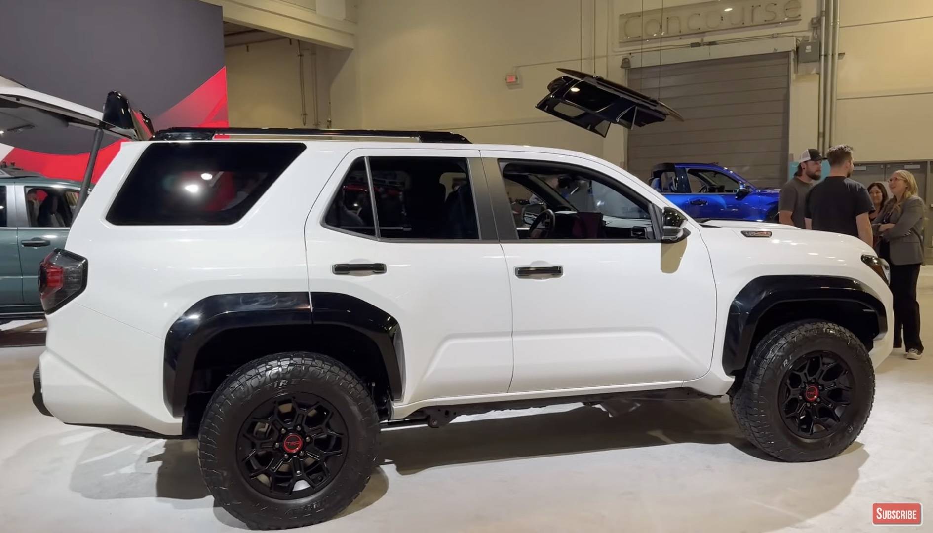 2025 Toyota 4runner Ice Cap White 2025 4Runner TRD Pro 6th Gen at SEMA - Exterior & Interior Video Ice Cap White 2025 Toyota 4Runner TRD Pro photo image 1