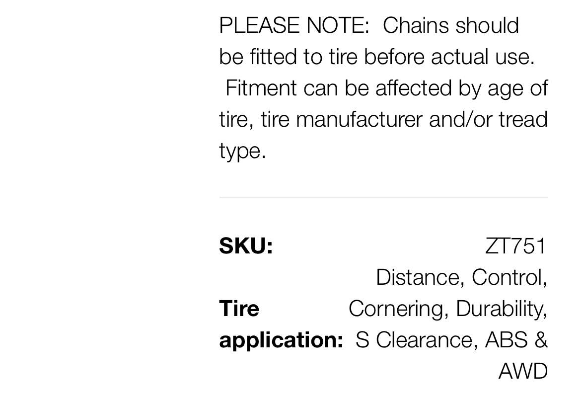 2025 Toyota 4runner Tire Chains can't be mounted on 4Runner TRD Pro and Trailhunter's 265/70R/18 tires IMG_9737