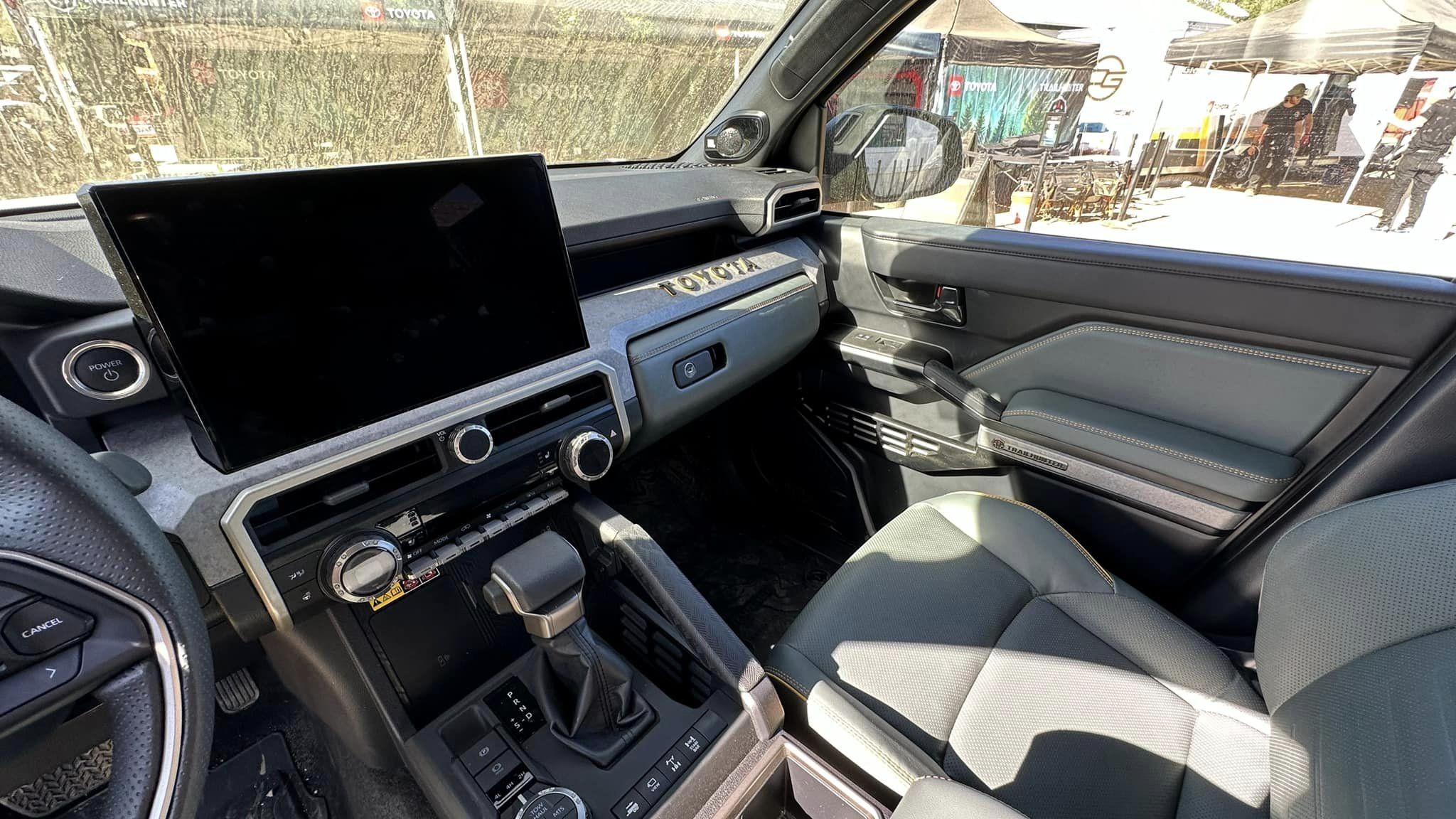 2025 Toyota 4runner Everest Trailhunter 2025 4Runner 6th Gen @ Overland Expo West in Arizona 📸 interior-of-2025-4runner-trailhunter-1-