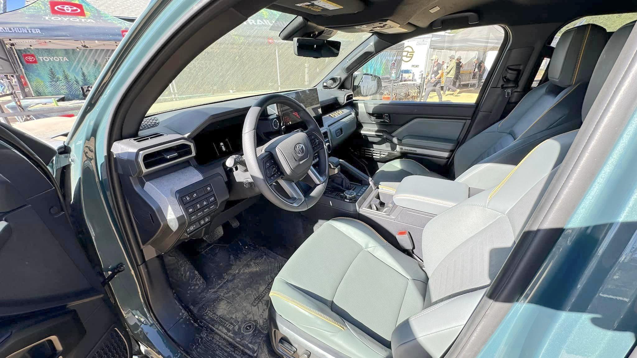 2025 Toyota 4runner Everest Trailhunter 2025 4Runner 6th Gen @ Overland Expo West in Arizona 📸 interior-of-2025-4runner-trailhunter-5-