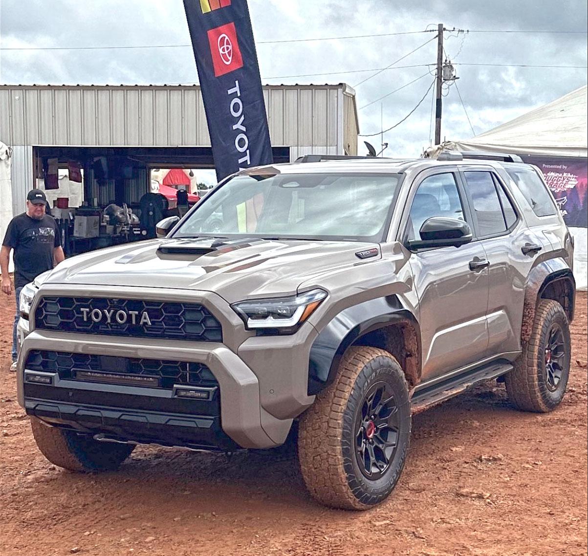 2025 Toyota 4runner 2025 4Runner TRD Pro is @ Toyota Jamboree in TX (May 2-5, 2024) Mudbath-2025-4Runner-6thgen-Toyota-Jamboree