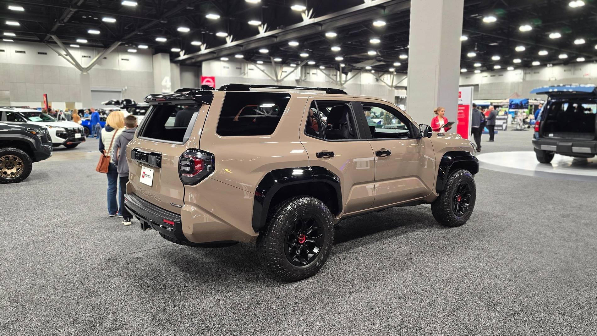 2025 Toyota 4runner 2025 4Runner TRD Pro in Mudbath @ St. Louis Auto Show - Photos & Reaction Mudbath color 2025 4runner 6th gen st louis auto show 3