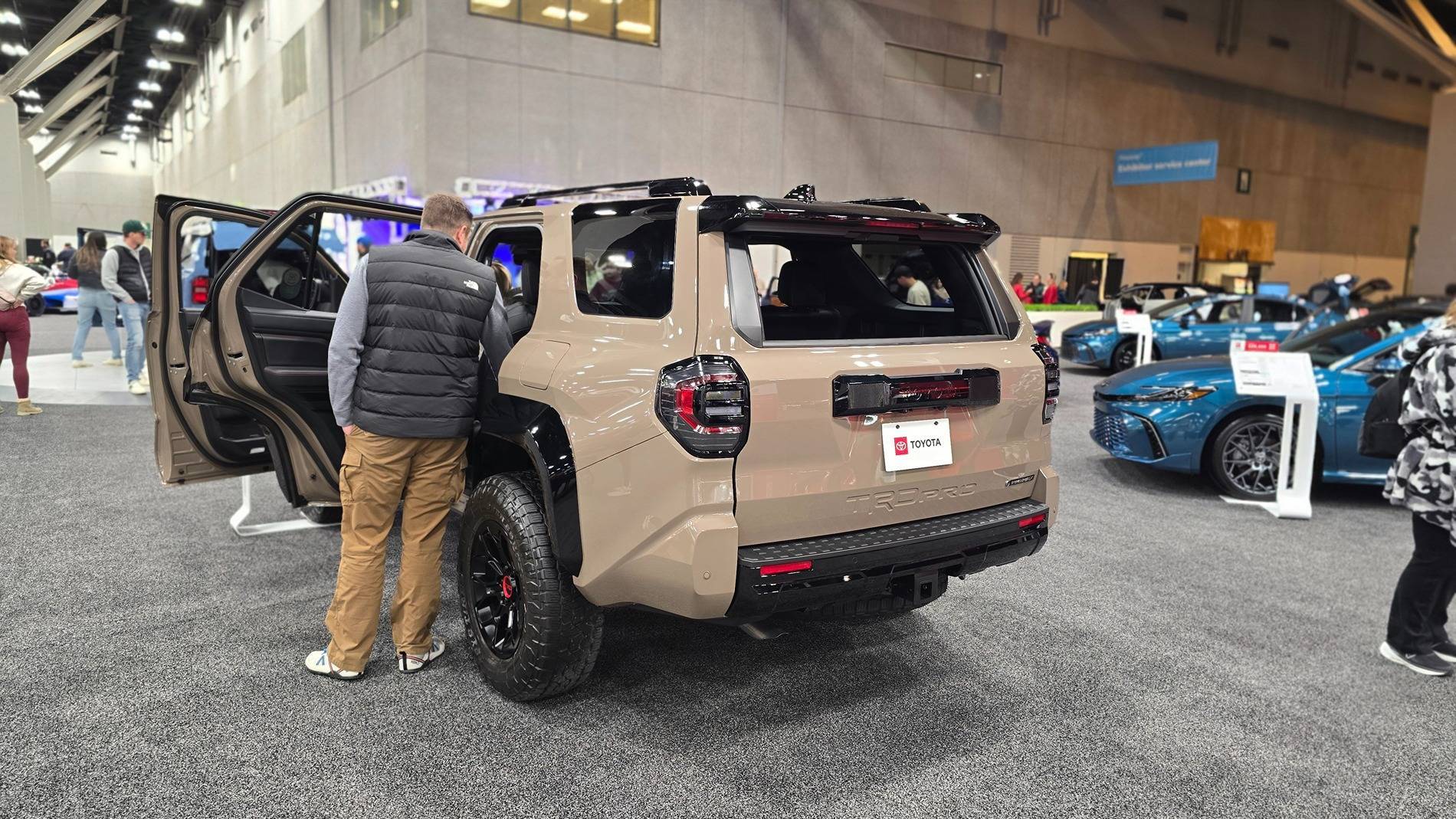 2025 Toyota 4runner 2025 4Runner TRD Pro in Mudbath @ St. Louis Auto Show - Photos & Reaction Mudbath color 2025 4runner 6th gen st louis auto show 5