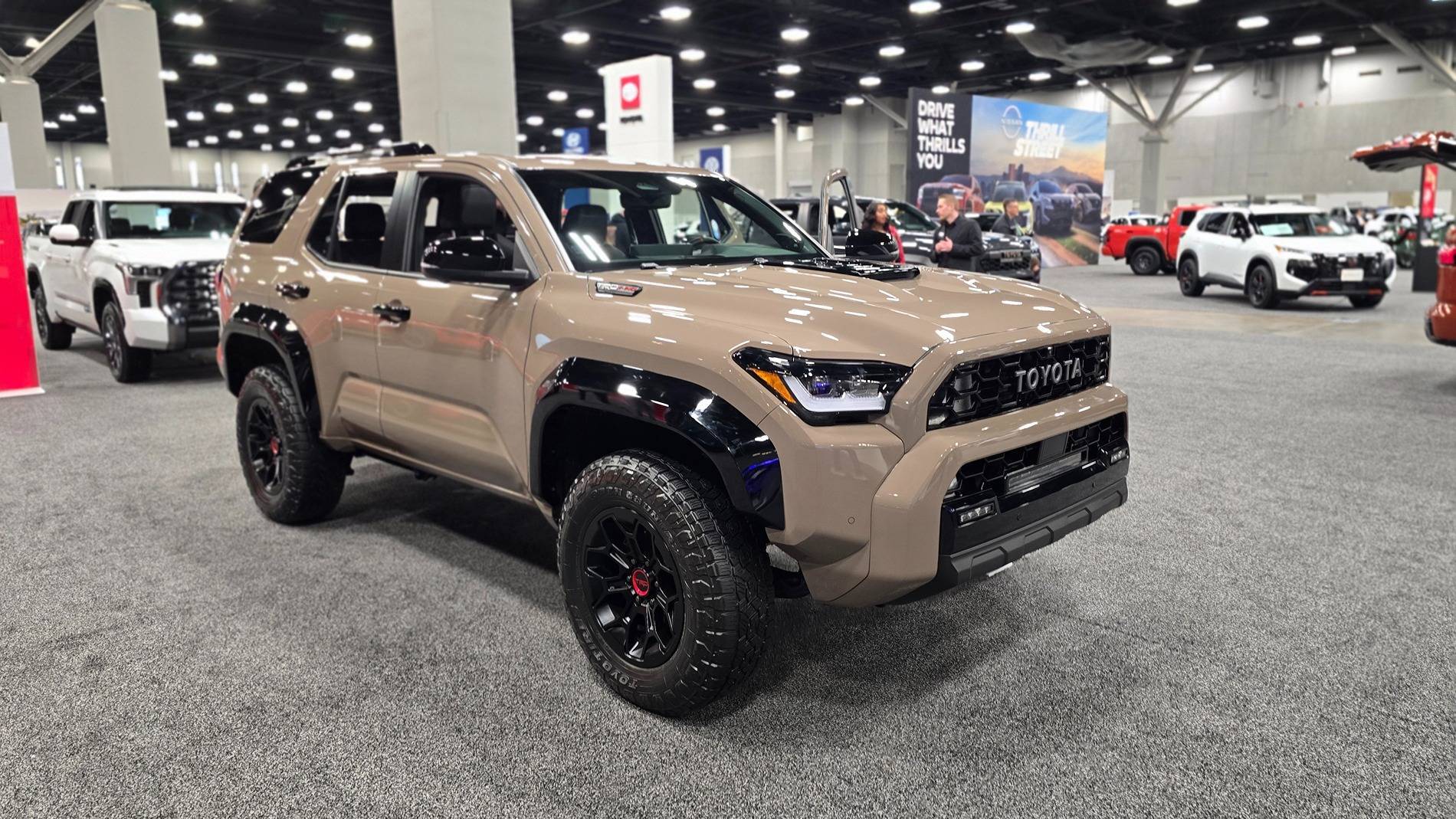 2025 Toyota 4runner 2025 4Runner TRD Pro in Mudbath @ St. Louis Auto Show - Photos & Reaction Mudbath color 2025 4runner 6th gen st louis auto show 8