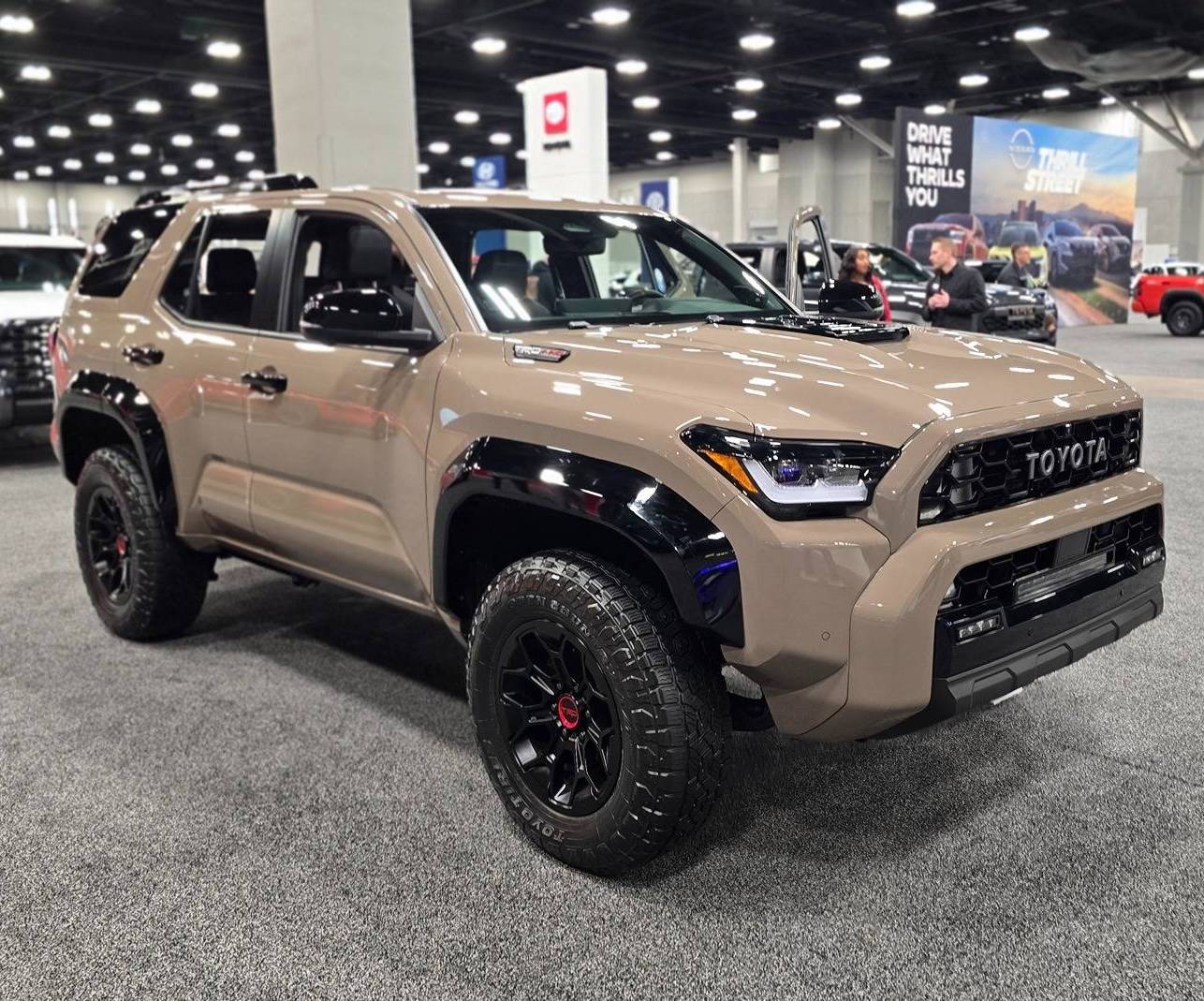 2025 Toyota 4runner 2025 4Runner TRD Pro in Mudbath @ St. Louis Auto Show - Photos & Reaction Mudbath color 2025 4runner 6th gen st louis auto show 9