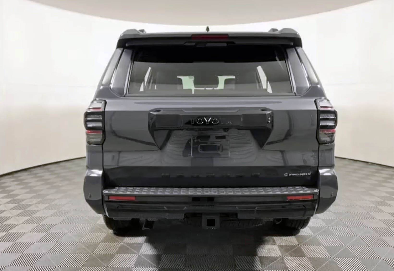 2025 Toyota 4runner First 2025 4Runner 6th Gen at Dealer! Platinum Trim in Underground Color / Dark Navy Interior -- Photos & Video Platinum 4runner Underground color exterior 1