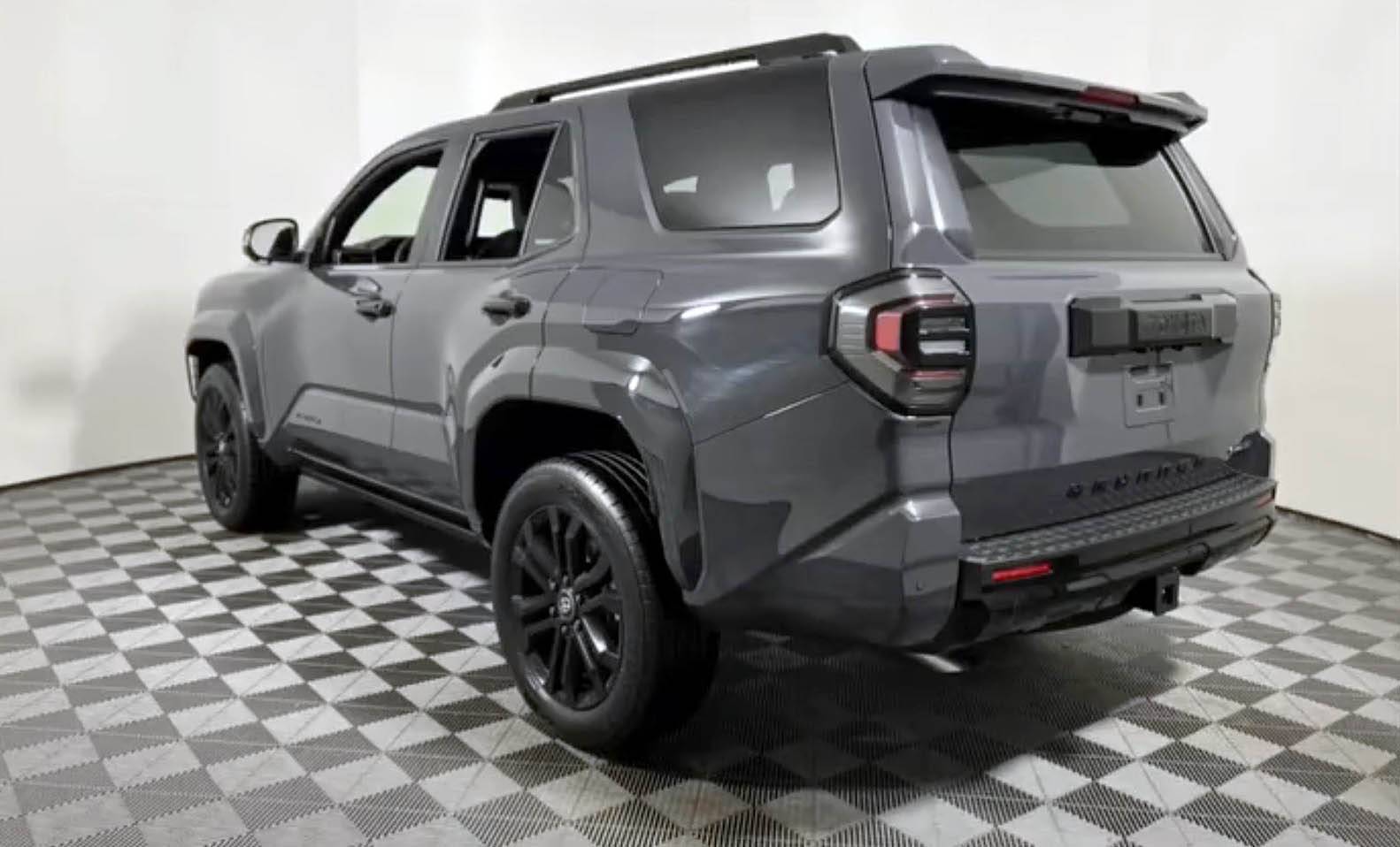 2025 Toyota 4runner First 2025 4Runner 6th Gen at Dealer! Platinum Trim in Underground Color / Dark Navy Interior -- Photos & Video Platinum 4runner Underground color exterior 2