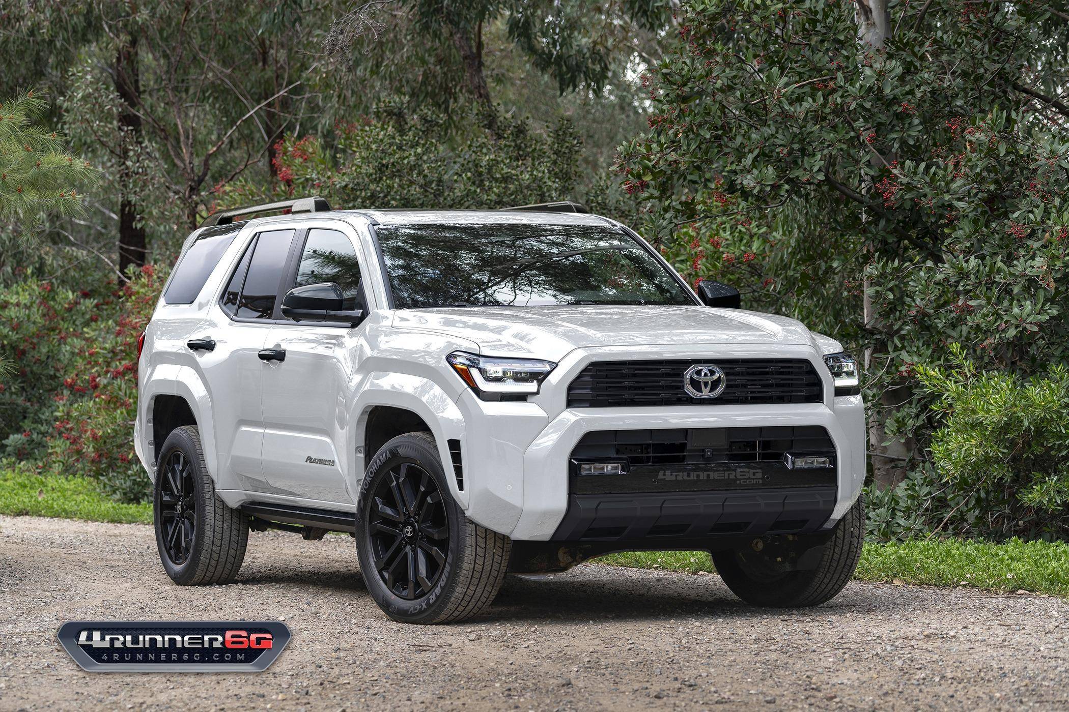 2025 Toyota 4runner PLATINUM Specs: 2025 4Runner 6th Gen - Features, Colors, Interiors, Accessories, Options platinum-super-white-front-jpg-