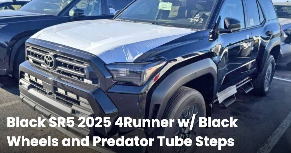 2025 Toyota 4runner Trailhunter 6th Gen 4Runner (Everest color) spotted in the wild Screenshot 2025-01-17 at 1.34.23 PM