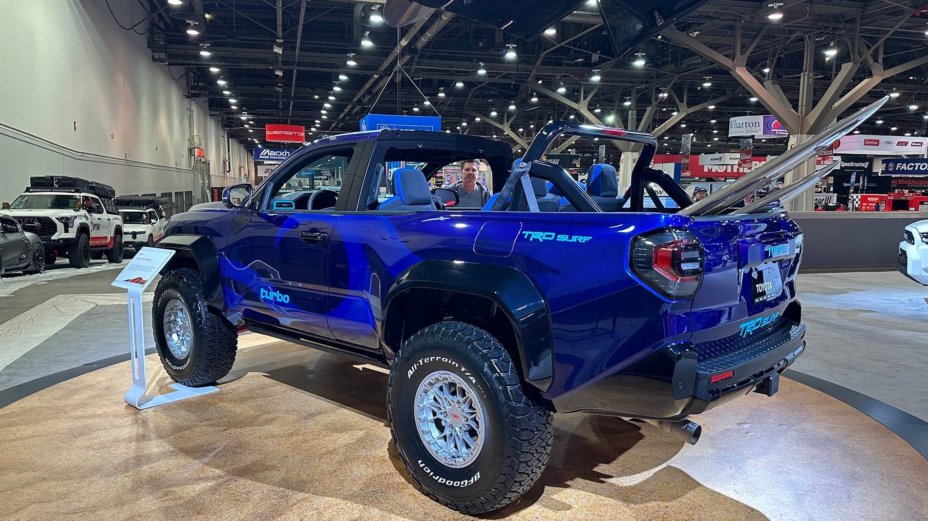 2025 Toyota 4runner SEMA: 2025 4Runner Surf Concept Convertible 2-Door (6th Gen) Photos sema 2025 4runner 6th gen surf concept 2-door convertible1