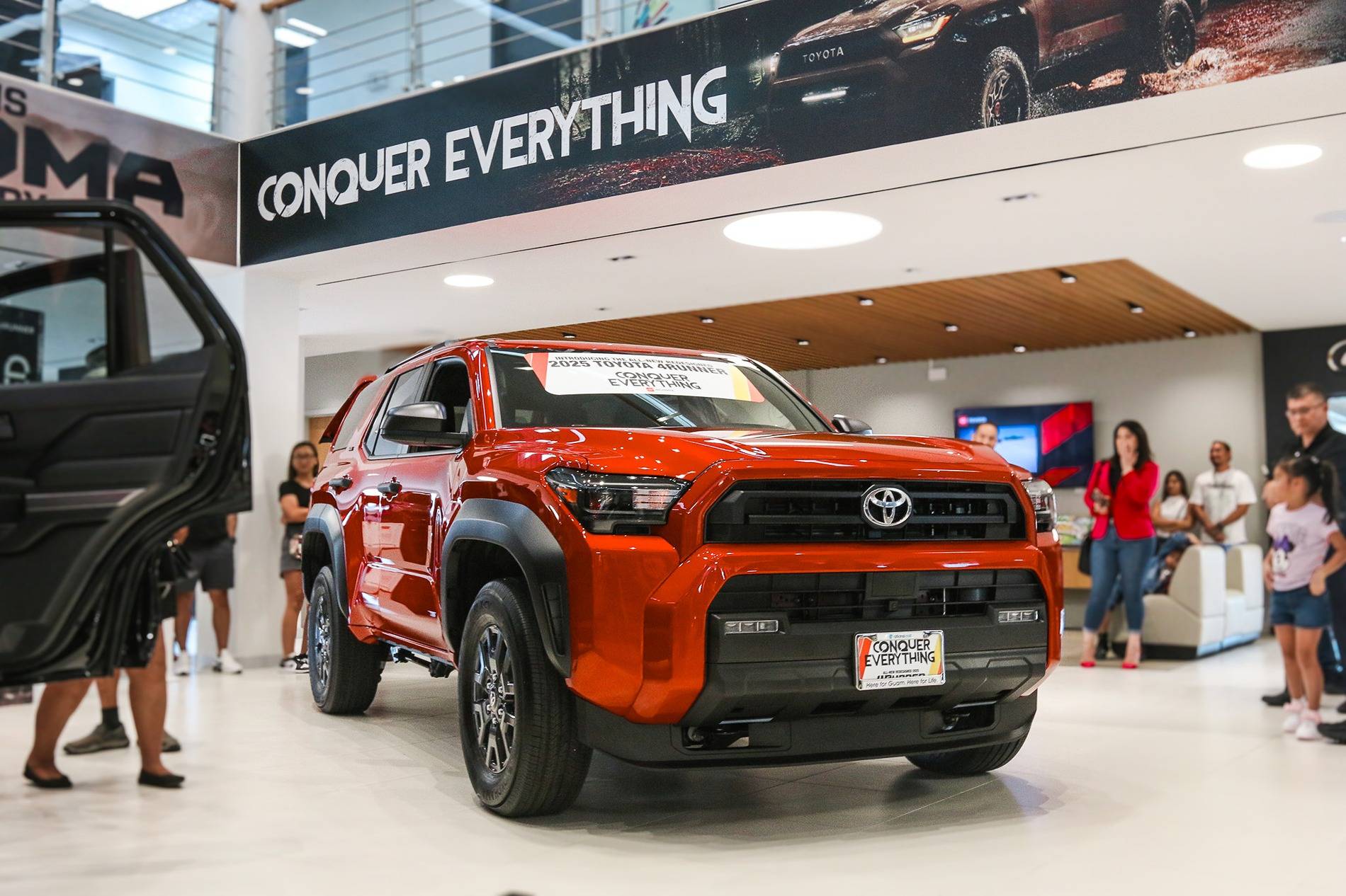 2025 Toyota 4runner SR5 2025 4Runners (Supersonic Red & Black) arrive at Atkins Kroll Toyota in Guam SR5 2025 4Runners (Supersonic Red & Black) arrive at Atkins Kroll Toyota in Guam 1