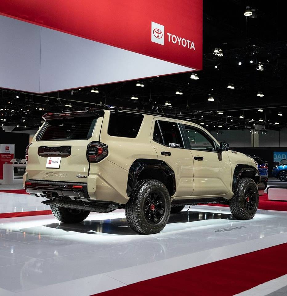 2025 Toyota 4runner TRD Pro (Mudbath + Black/Red Interior) 2025 4Runner From LA Auto Show TRD Pro (Mudbath + Black:Red Interior) 2025 4Runner reviews at LA Auto Show 2