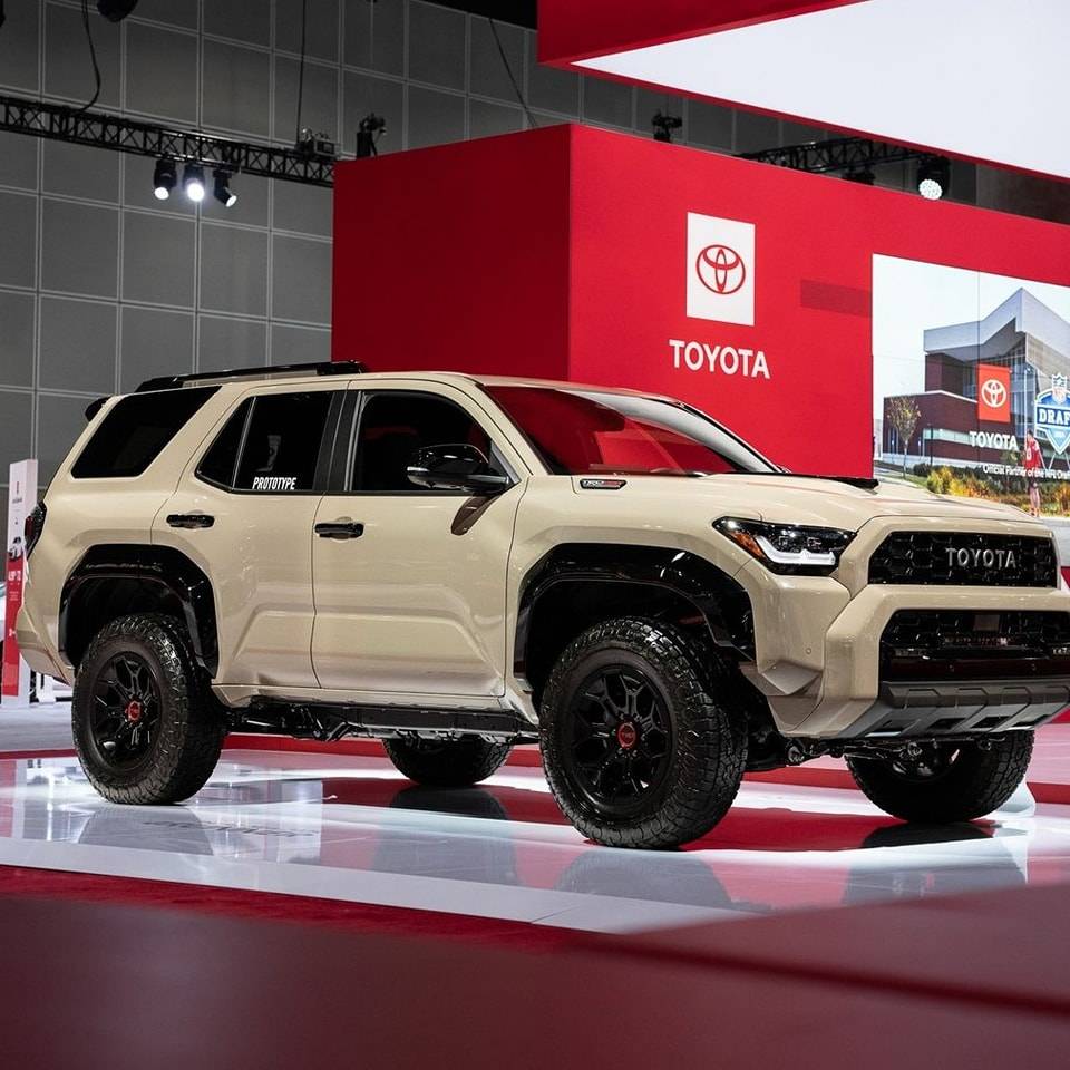 2025 Toyota 4runner TRD Pro (Mudbath + Black/Red Interior) 2025 4Runner From LA Auto Show TRD Pro (Mudbath + Black:Red Interior) 2025 4Runner reviews at LA Auto Show 4