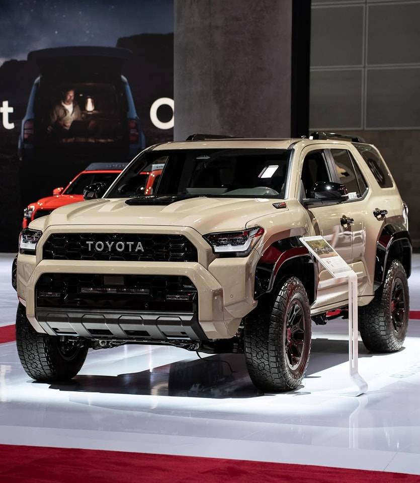 2025 Toyota 4runner TRD Pro (Mudbath + Black/Red Interior) 2025 4Runner From LA Auto Show TRD Pro (Mudbath + Black:Red Interior) 2025 4Runner reviews at LA Auto Show 5