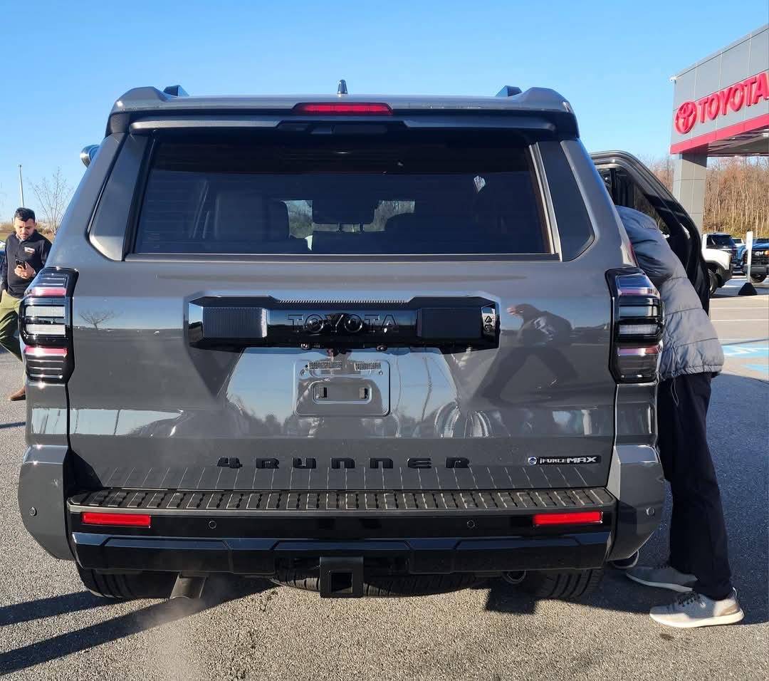 2025 Toyota 4runner First 2025 4Runner 6th Gen at Dealer! Platinum Trim in Underground Color / Dark Navy Interior -- Photos & Video Underground Platinum 2025 4Runner 6th Gen 1