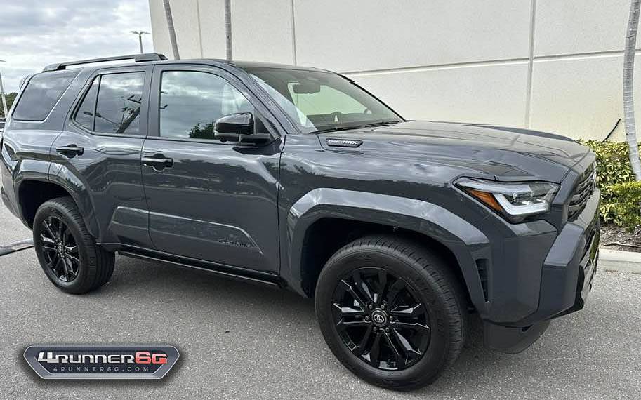 2025 Toyota 4runner Platinum 2025 4Runner first public look (Underground / Dark Navy interior) Underground Platinum 2025 4runner 6th gen dark navy interior 1