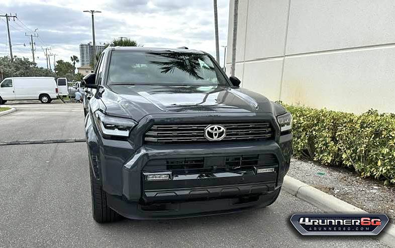 2025 Toyota 4runner Platinum 2025 4Runner first public look (Underground / Dark Navy interior) Underground Platinum 2025 4runner 6th gen dark navy interior 4