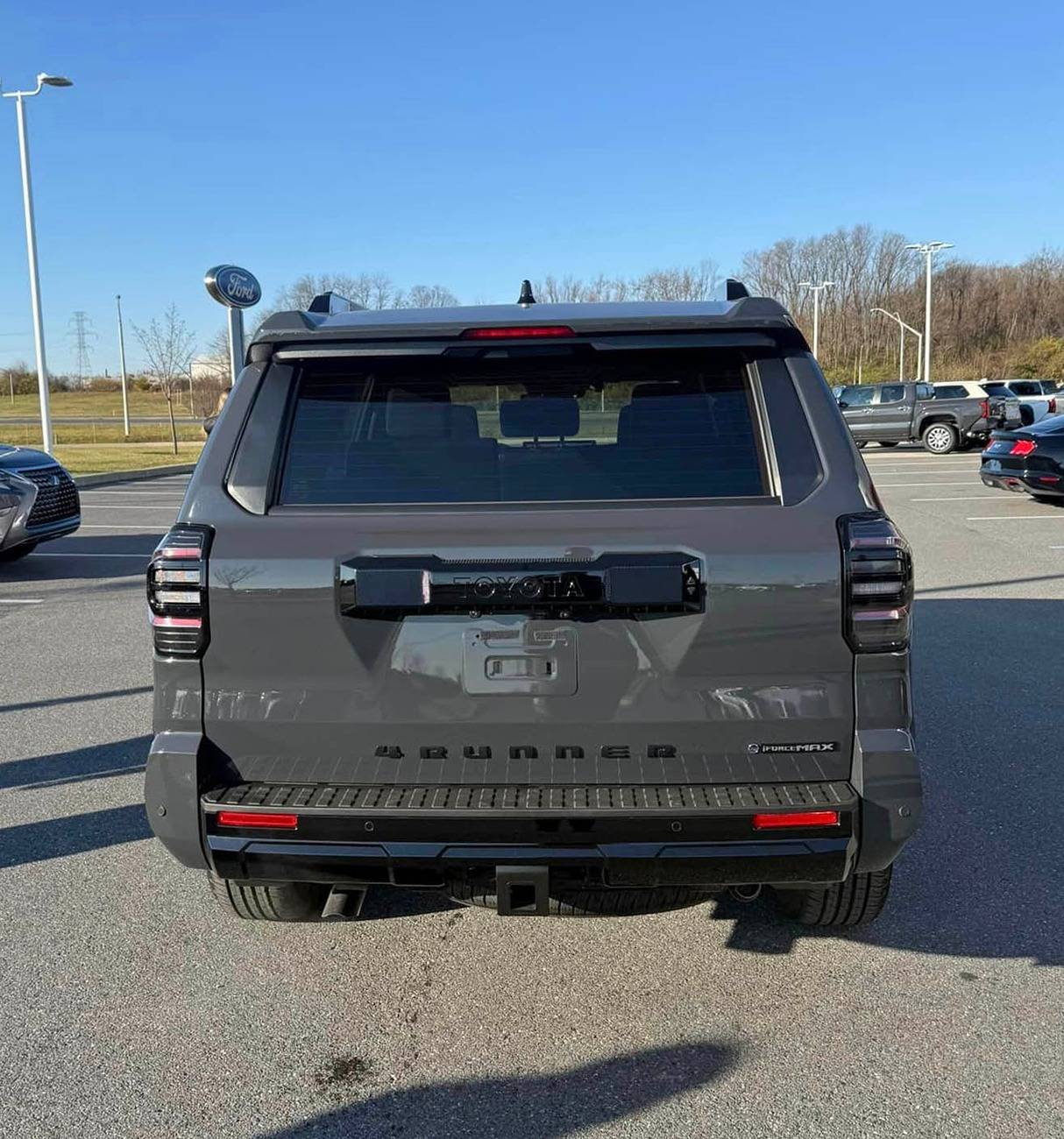 2025 Toyota 4runner First 2025 4Runner 6th Gen at Dealer! Platinum Trim in Underground Color / Dark Navy Interior -- Photos & Video Underground Platinum Trim 2025 Toyota 4Runner 6th Gen 3