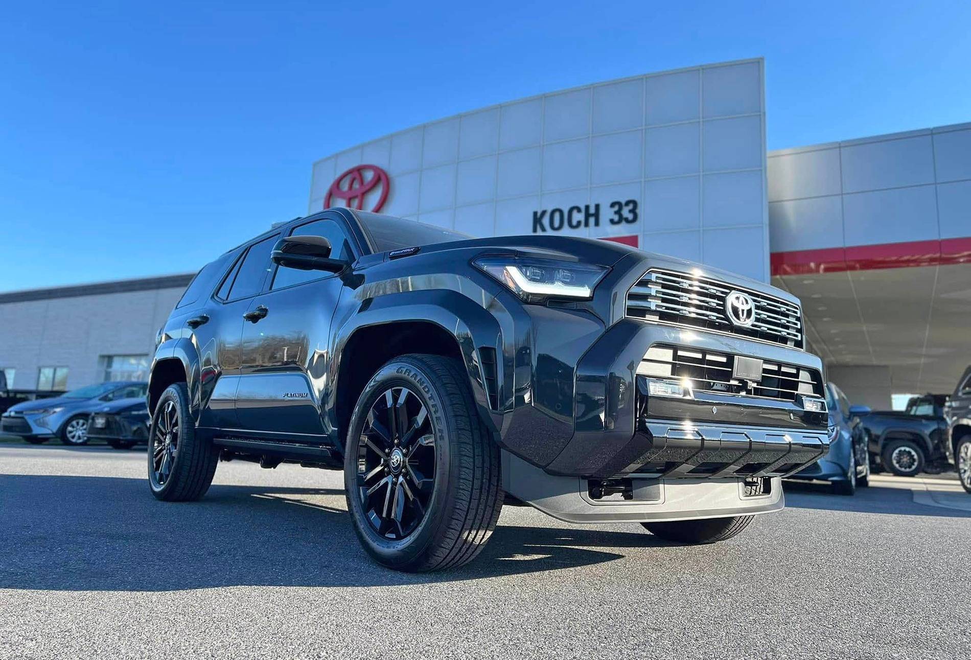 2025 Toyota 4runner First 2025 4Runner 6th Gen at Dealer! Platinum Trim in Underground Color / Dark Navy Interior -- Photos & Video Underground Platinum Trim 2025 Toyota 4Runner 6th Gen 9