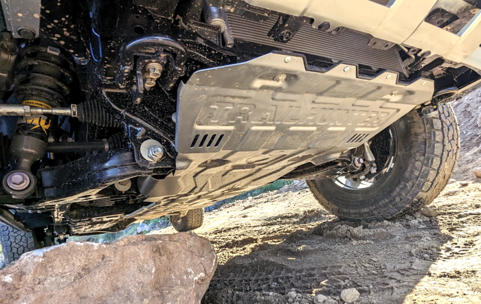 Skid plates, underbody protection, suspension of 2025 4Runner TRD Pro and Trailhunter