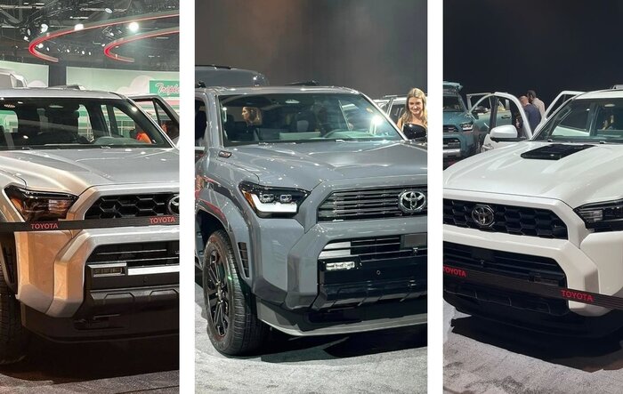 First Photos: 2025 4Runner TRD Off-Road, TRD Sport, and Platinum Trims 🤩