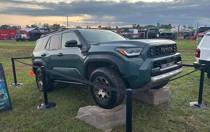 2025 Trailhunter 4Runner displayed at Expo East