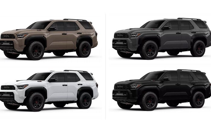 TRD Pro - which color do you like best?