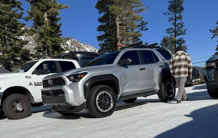 Cutting Edge 2025 4Runner TRD Off-Road spotted in Tahoe