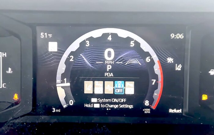 Customizing 7" Instrument Cluster Settings / Multi-Information Display MID