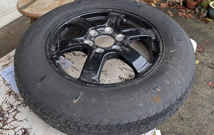 SR5 Spare Tire / Wheel (2025 4Runner 6th Gen) - Photos