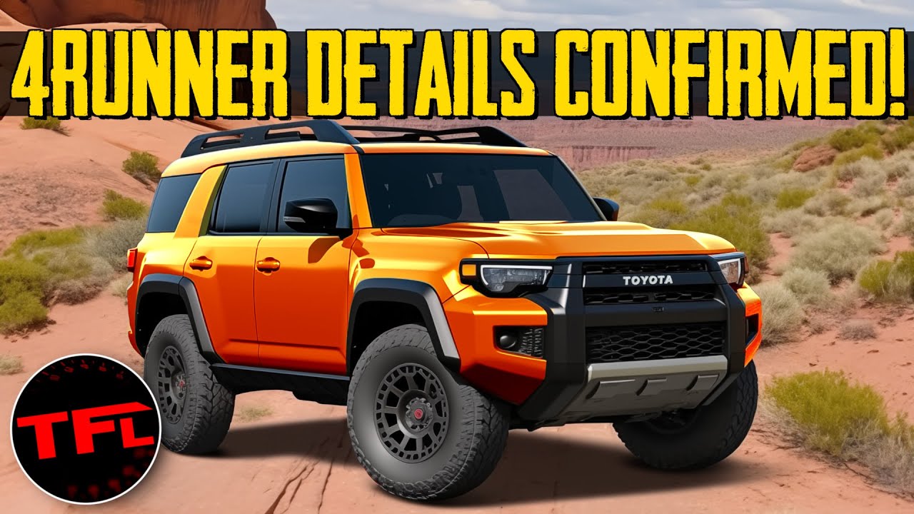 More Details (Including Engine) on the 2025 Toyota 4Runner Confirmed