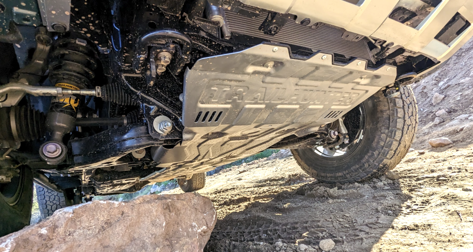 Skid plates, underbody protection, suspension of 2025 4Runner TRD Pro and Trailhunter  2025 