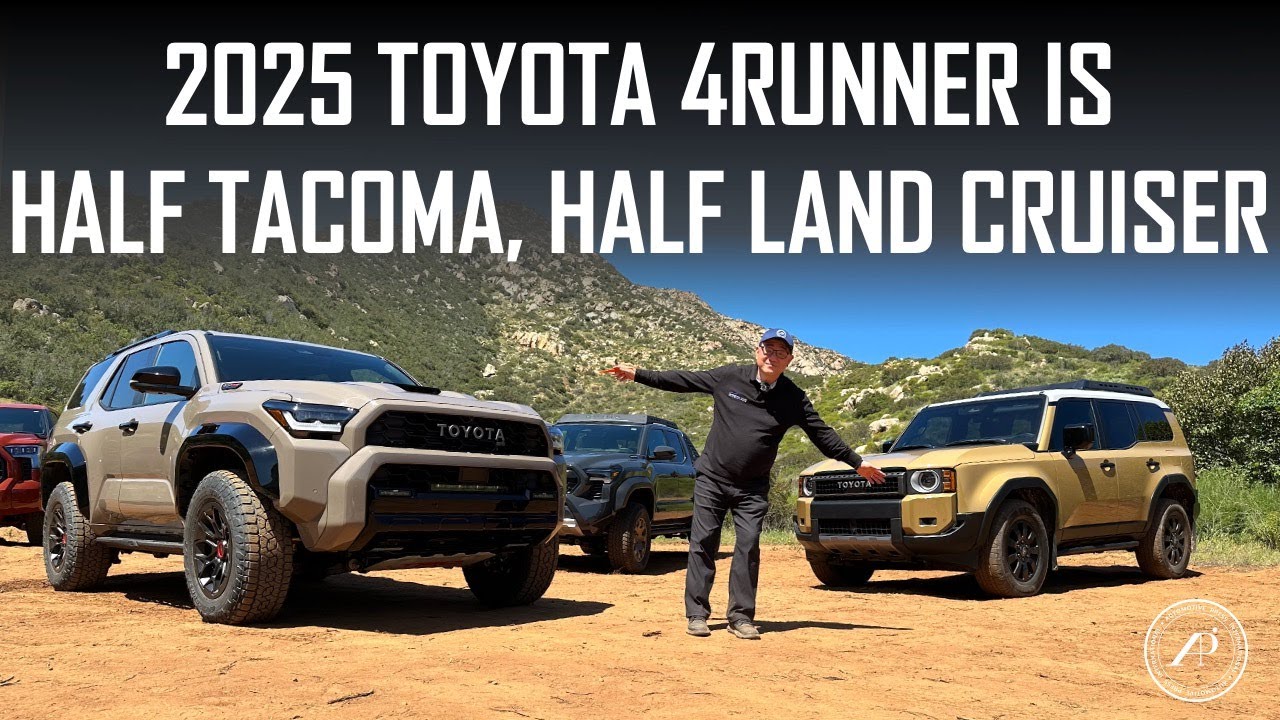 Video 2025 4Runner is Half & Half Land Cruiser Best of Both